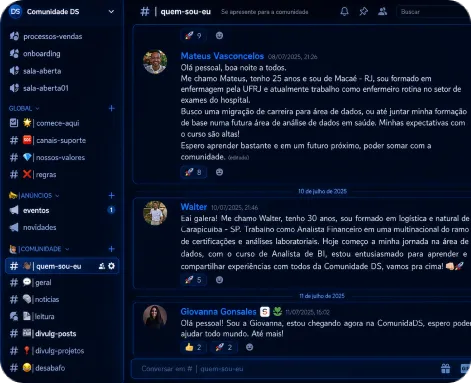 comunidade ds no discord